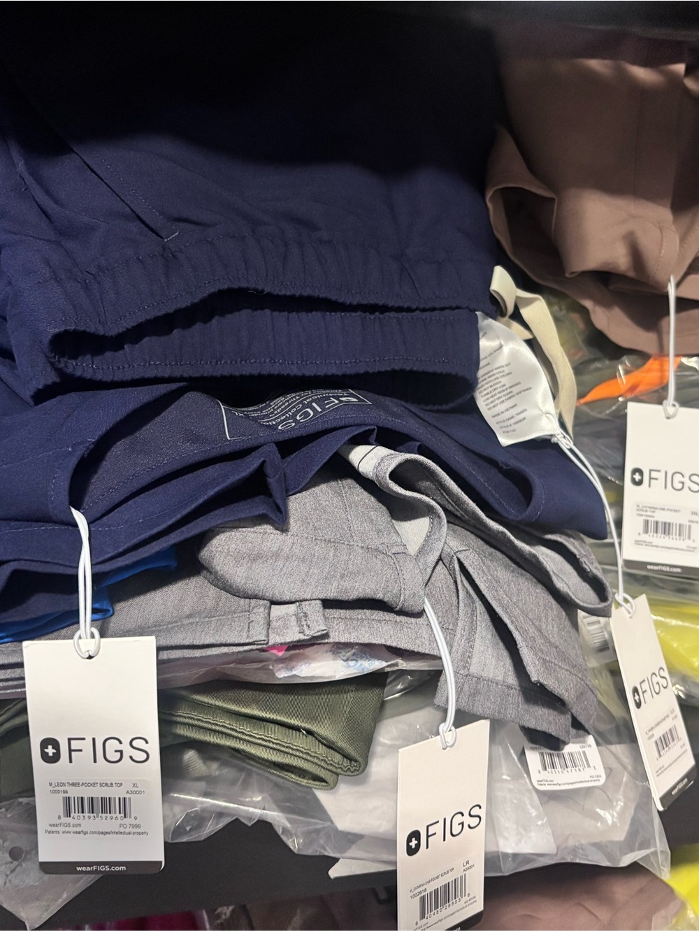 Figs Scrub BUNDLE ASSORTED ,NWT various sizes  20pcs